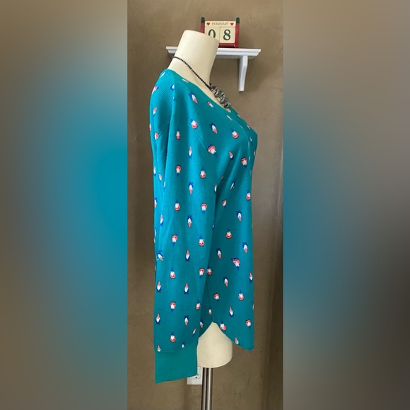 NWT Old Navy Womens Size XXL Green Thermal Shirt Gnomes Long Sleeve stretch - Picture 12 of 14